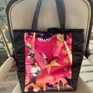 Vintage Juicy Couture Satin Tote Bag Handbag